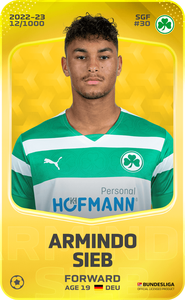 Armindo Sieb 2022-23 • Limited 12/1000