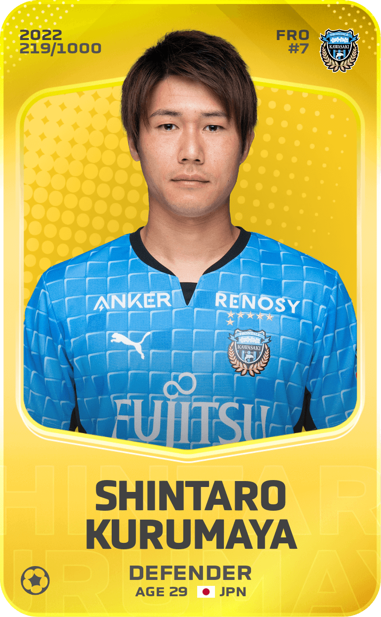 Shintaro Kurumaya 2022-23 • Limited 219/1000