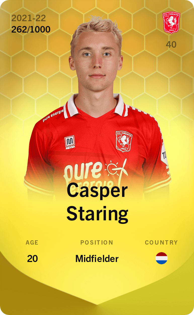 Casper Staring 2021-22 • Limited 262/1000
