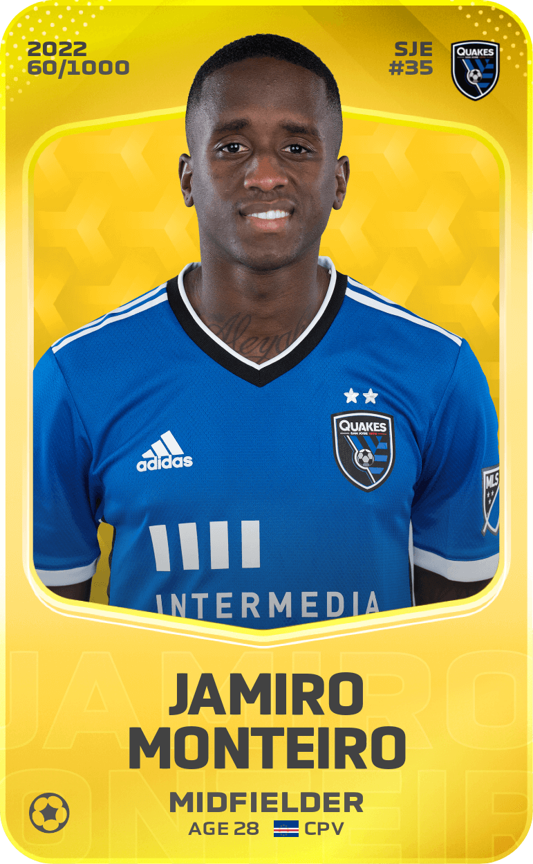 Jamiro Monteiro 2022-23 • Limited 60/1000