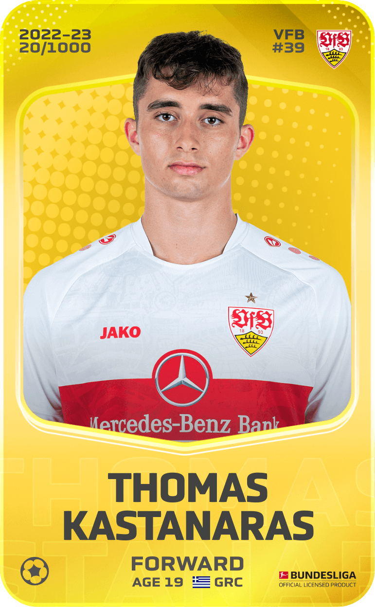 Thomas Kastanaras 2022-23 • Limited 20/1000