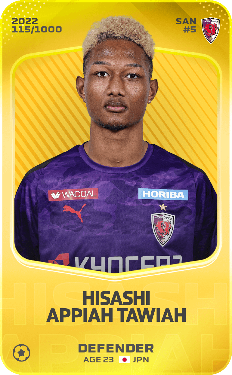 Hisashi Appiah Tawiah 2022-23 • Limited 115/1000