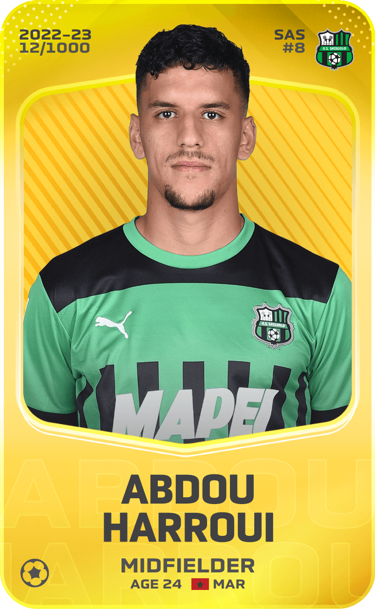 ABDOU HARROUI 2022-23 • Limited 12/1000