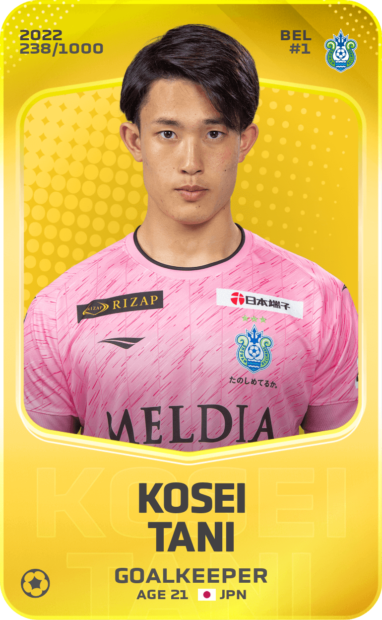 Kosei Tani 2022-23 • Limited 238/1000