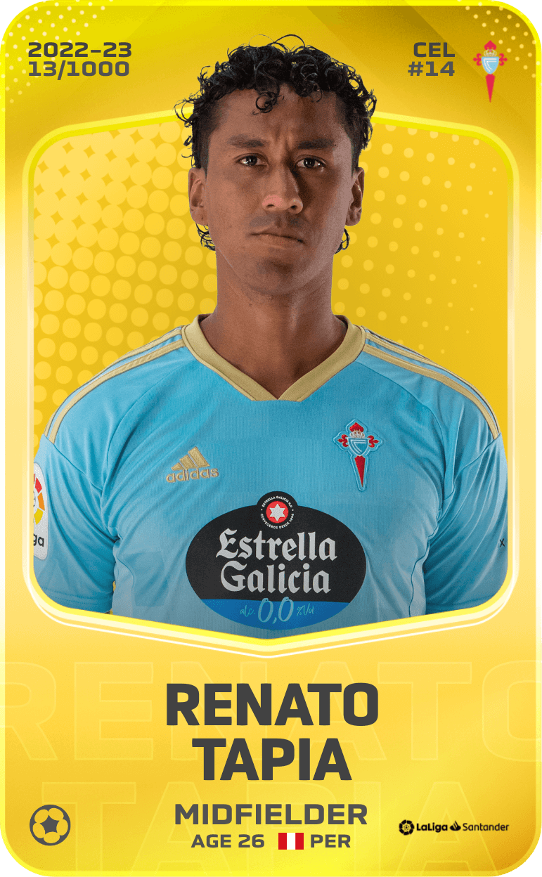 Renato Tapia 2022-23 • Limited 13/1000