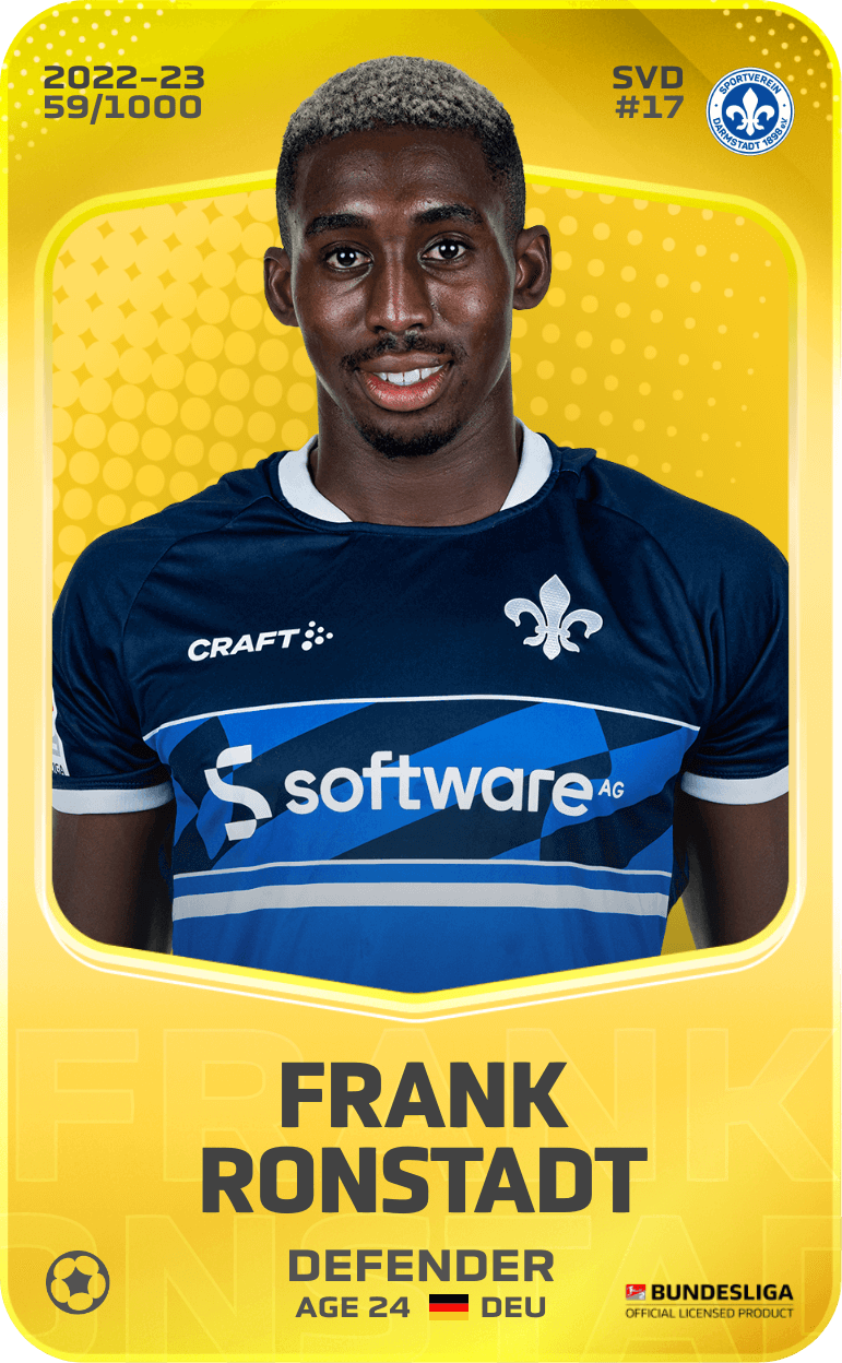 Frank Ronstadt 2022-23 • Limited 59/1000