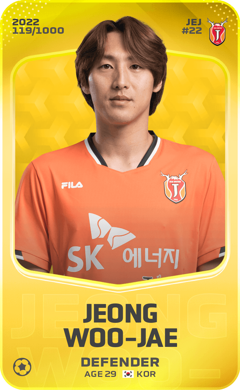 Jeong Woo-Jae 2022-23 • Limited 119/1000