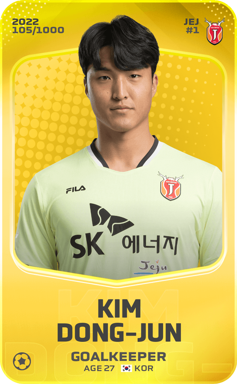 Kim Dong-Jun 2022-23 • Limited 105/1000