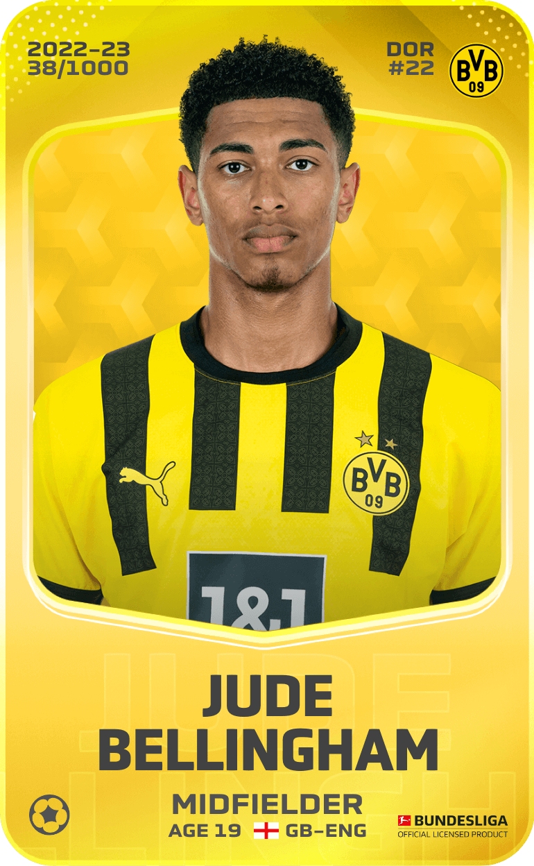 Jude Bellingham 2022-23 • Limited 38/1000