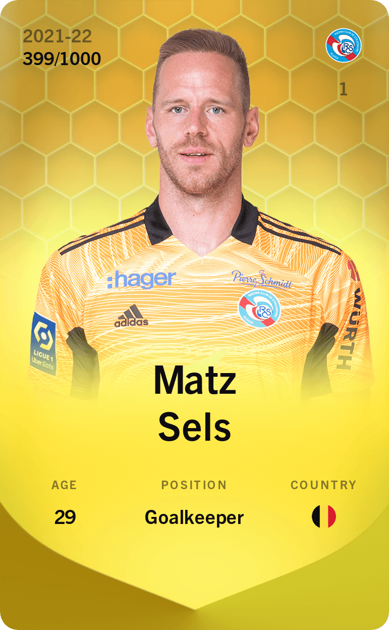 Matz Sels 2021-22 • Limited 399/1000