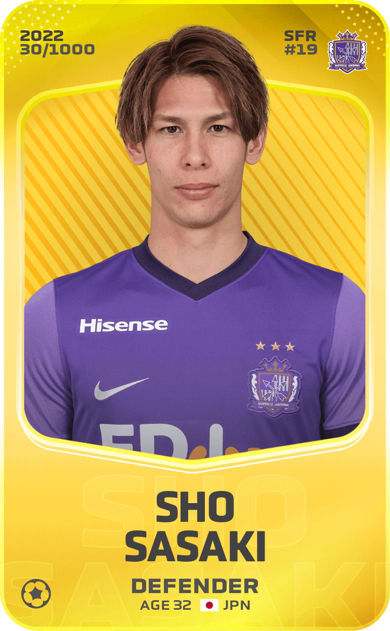 Sho Sasaki 2022-23 • Limited 30/1000