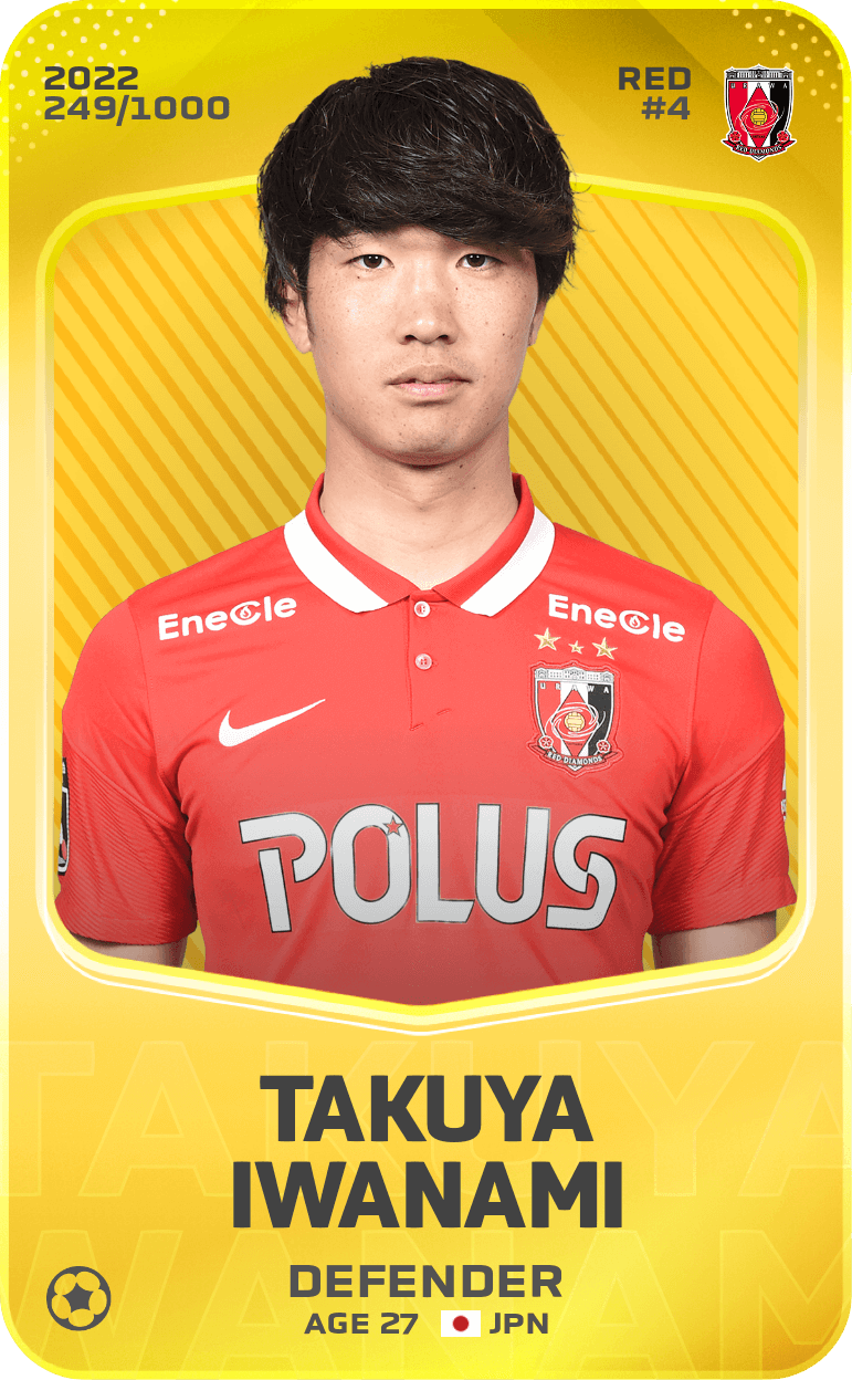 Takuya Iwanami 2022-23 • Limited 249/1000
