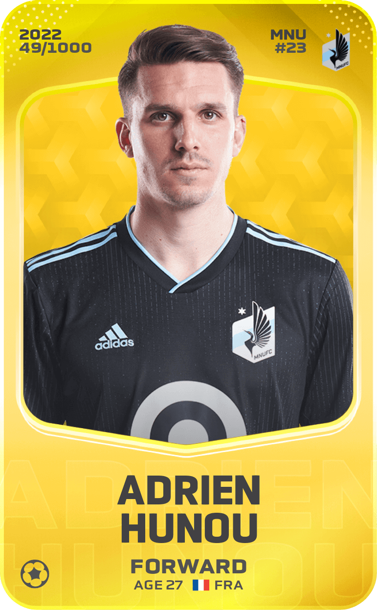 Adrien Hunou 2022-23 • Limited 49/1000
