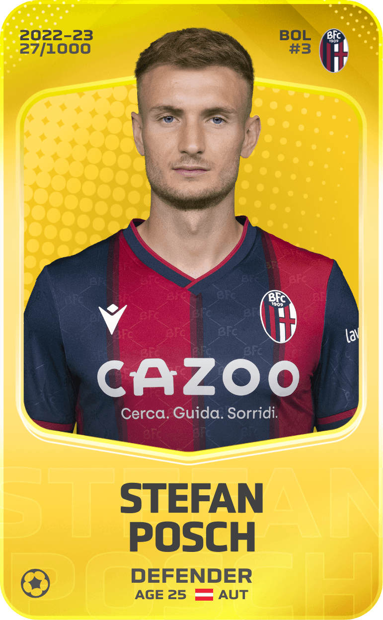 Stefan Posch 2022-23 • Limited 27/1000