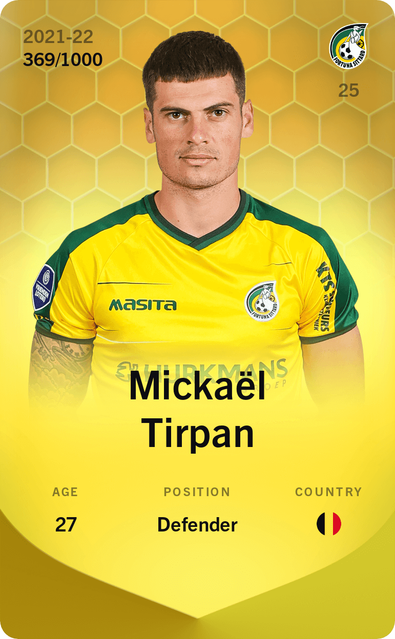 Mickaël Tirpan 2021-22 • Limited 369/1000