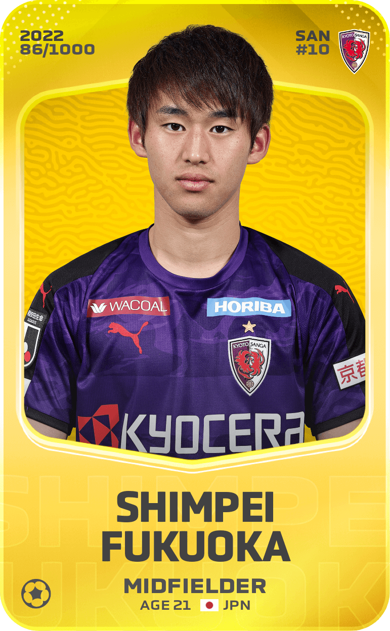 Shimpei Fukuoka 2022-23 • Limited 86/1000