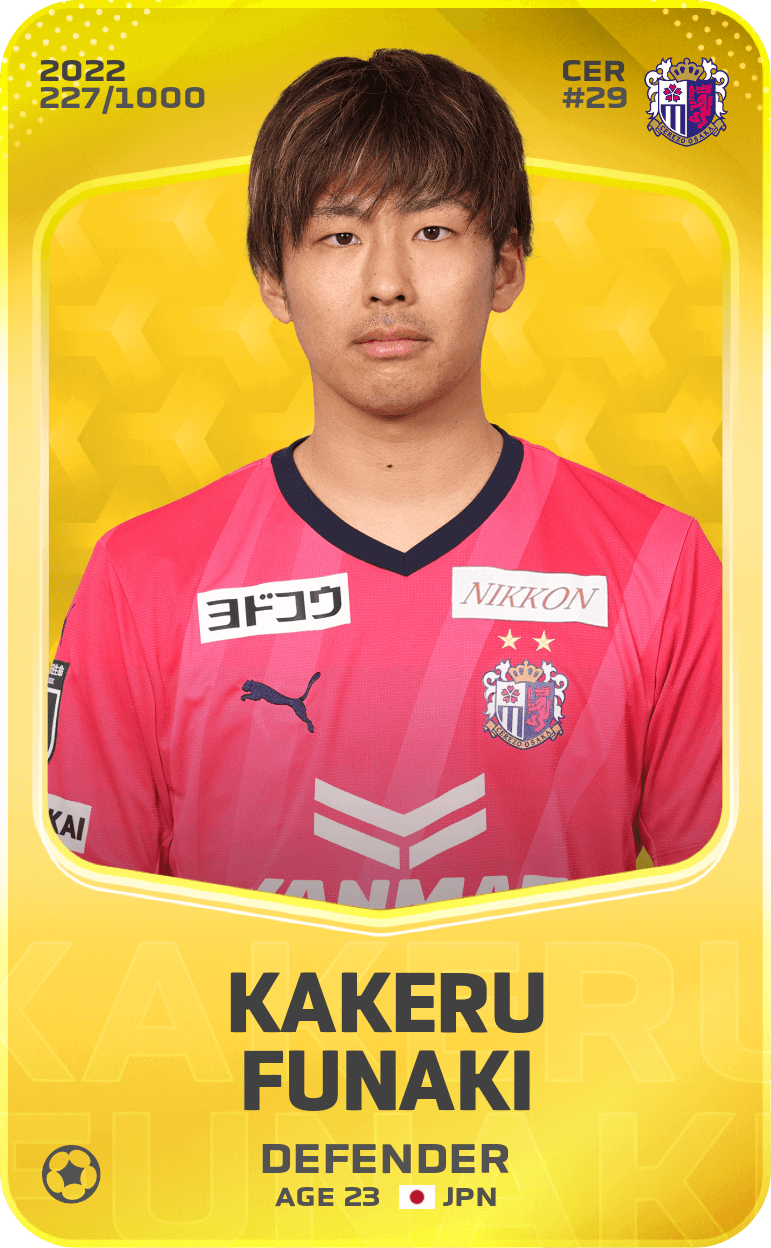 Kakeru Funaki 2022-23 • Limited 227/1000