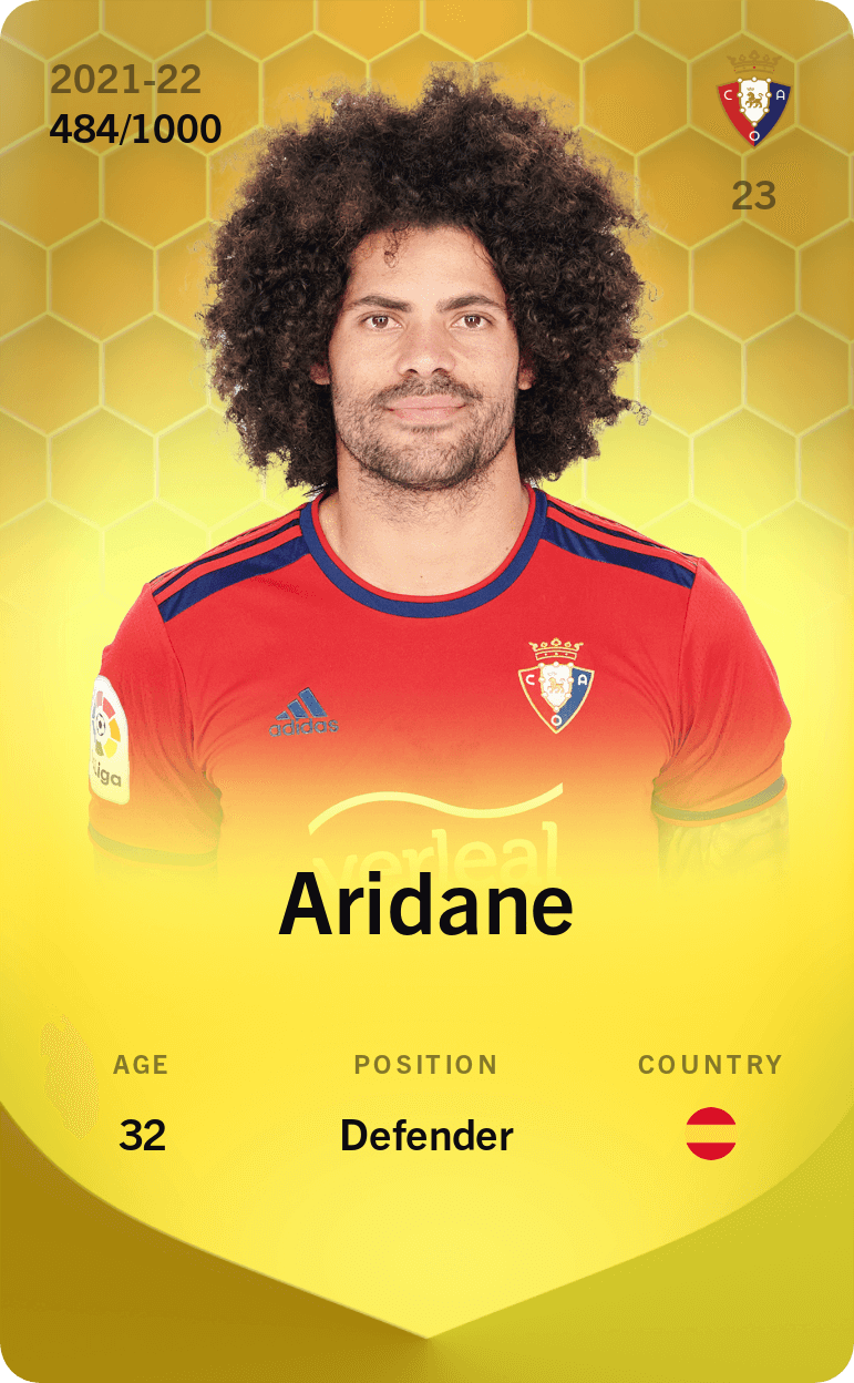 Aridane 2021-22 • Limited 484/1000