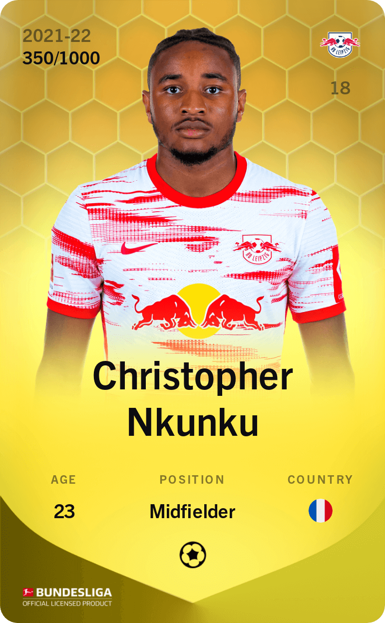 Christopher Nkunku 2021-22 • Limited 350/1000