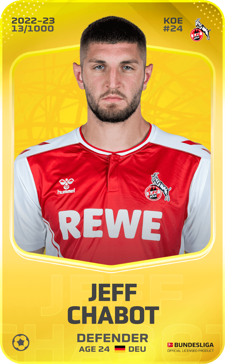 Jeff Chabot 2022-23 • Limited 13/1000