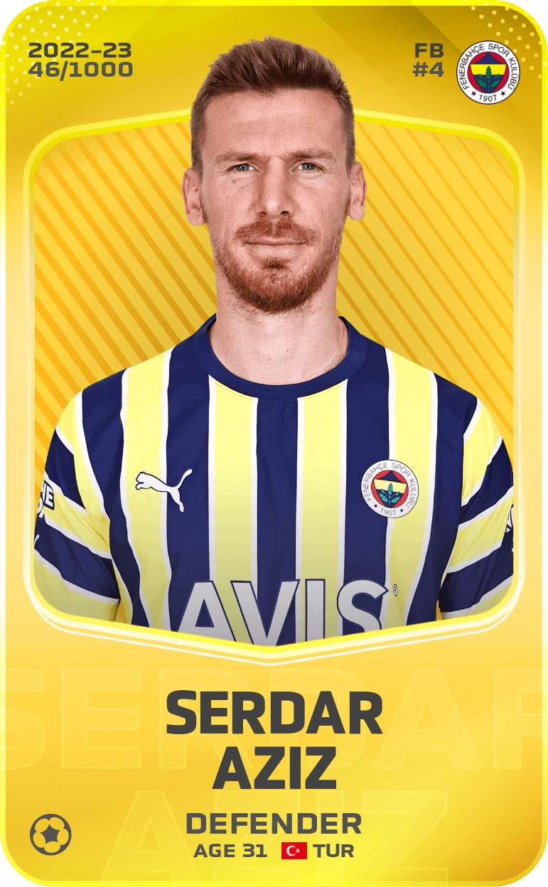 Serdar Aziz 2022-23 • Limited 46/1000