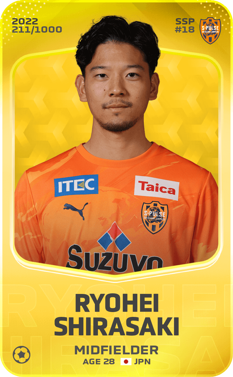Ryohei Shirasaki 2022-23 • Limited 211/1000