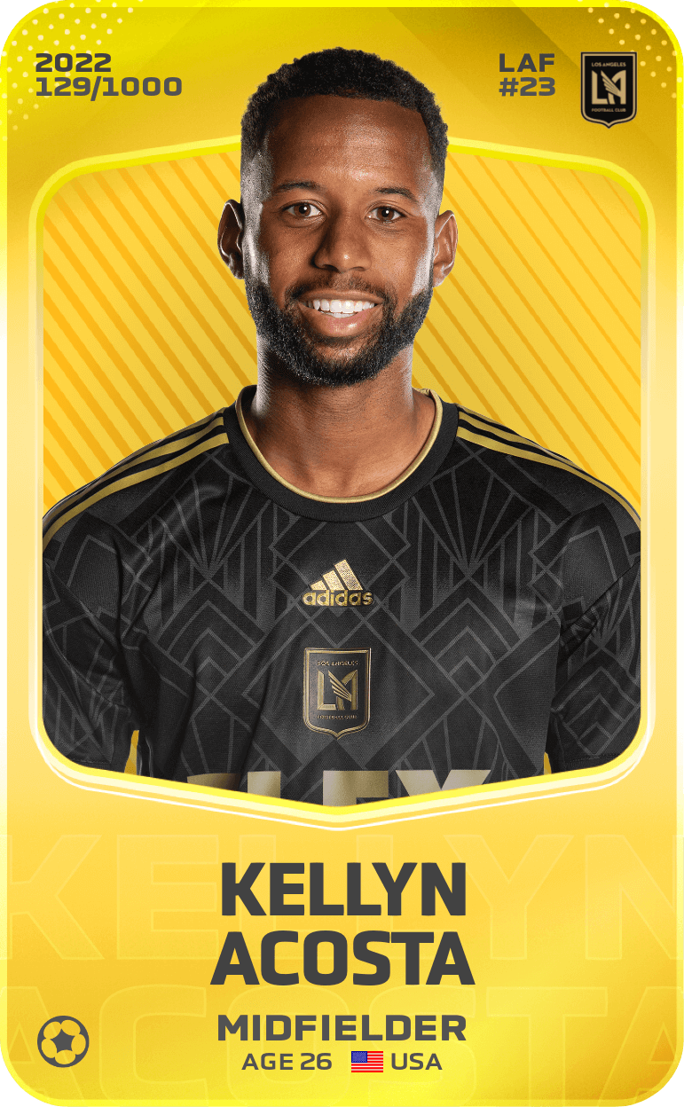 Kellyn Acosta 2022-23 • Limited 129/1000