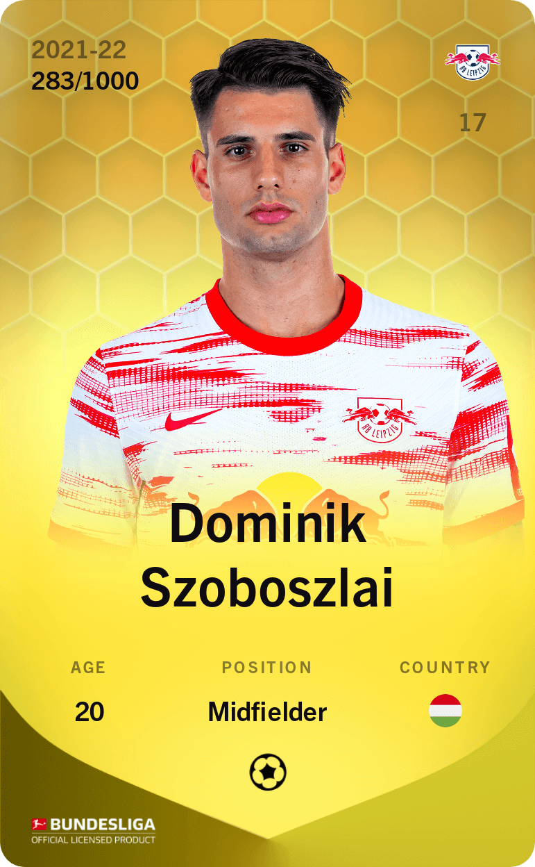 Dominik Szoboszlai 2021-22 • Limited 283/1000