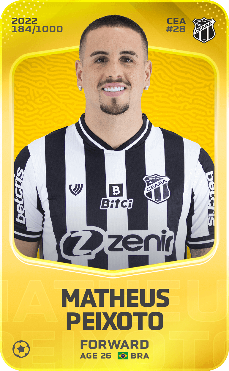 Matheus Peixoto 2022-23 • Limited 184/1000