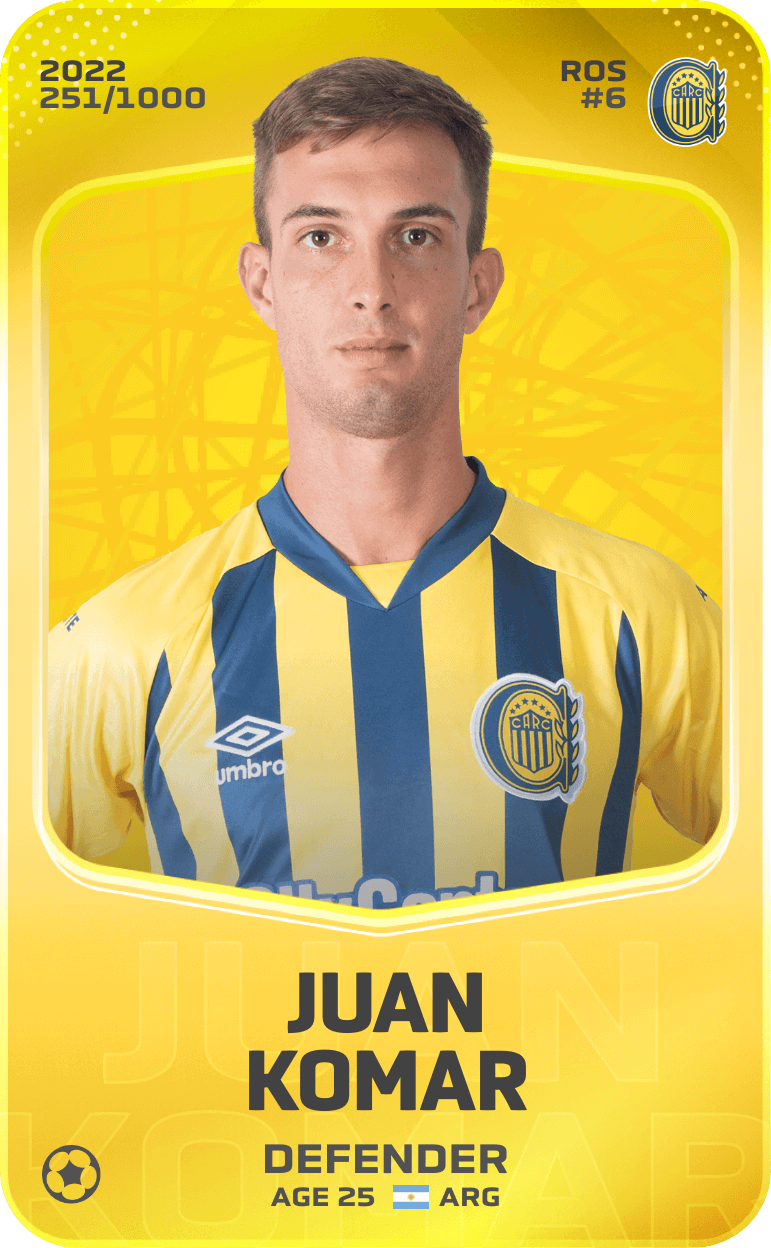 Juan Komar 2022-23 • Limited 251/1000