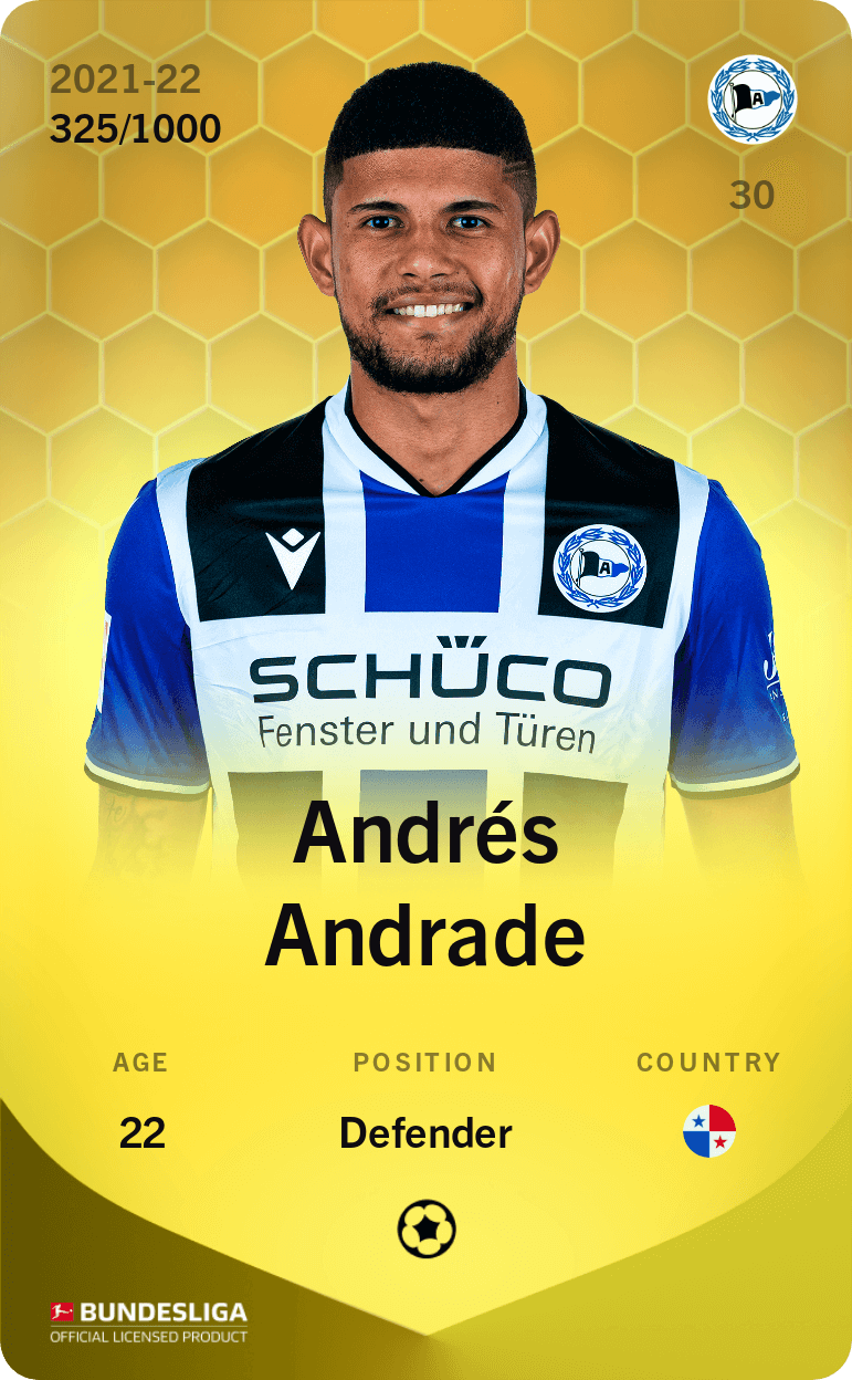 Andrés Andrade 2021-22 • Limited 325/1000
