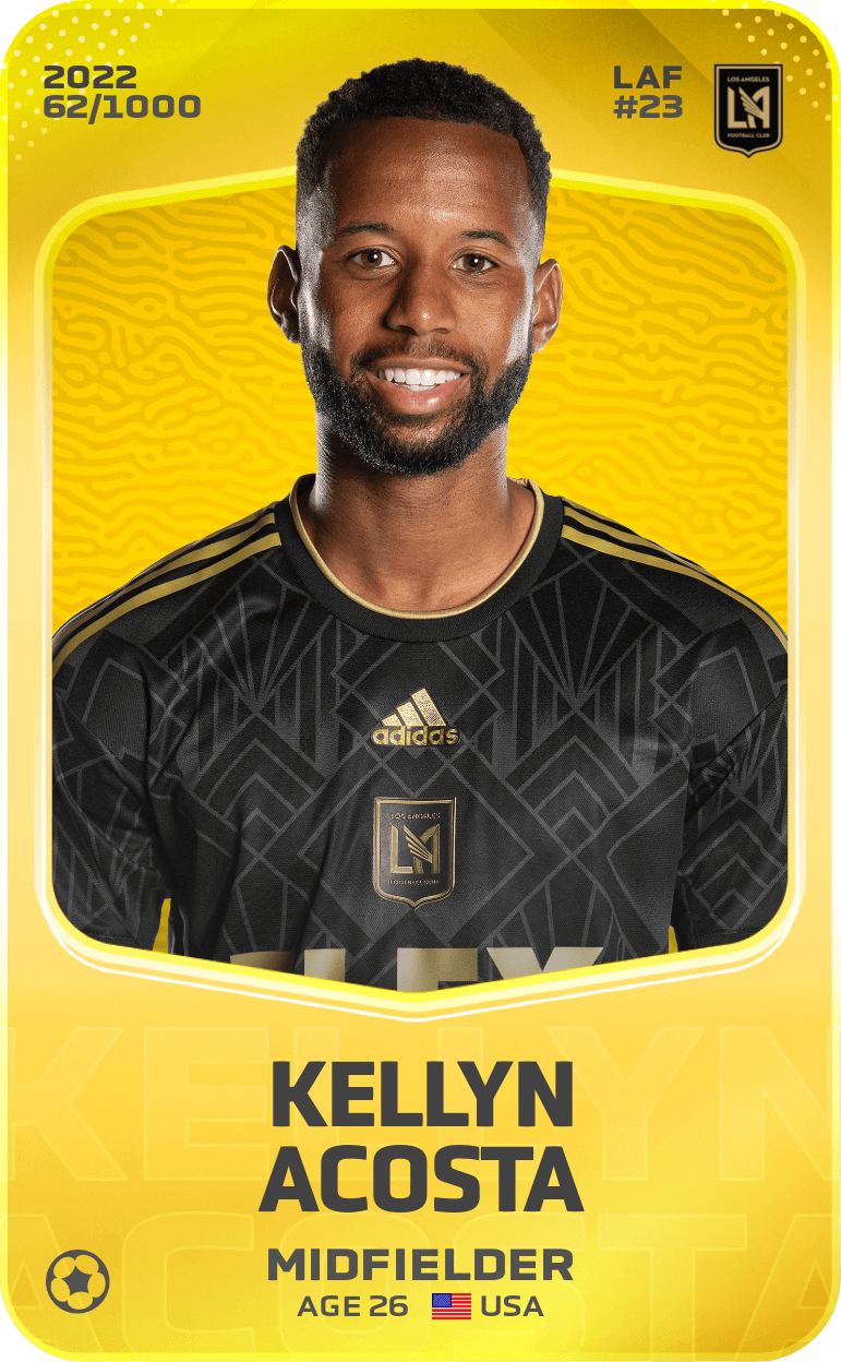 Kellyn Acosta 2022-23 • Limited 62/1000