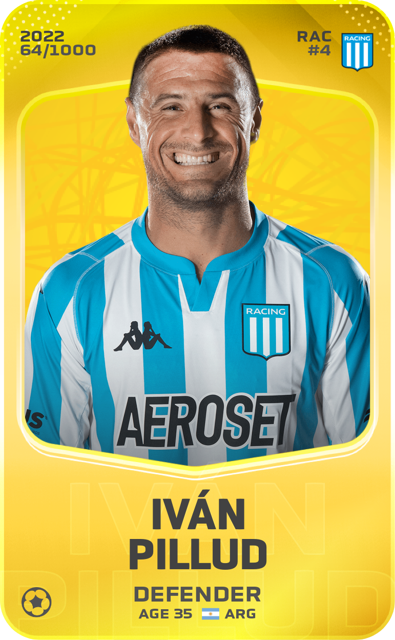 Sorare - Sorare Official - Iván Pillud 2022-23 • Limited 64/1000 - NFT # 89941735955619353790521542407095716515068146664769546076912475462020708225812