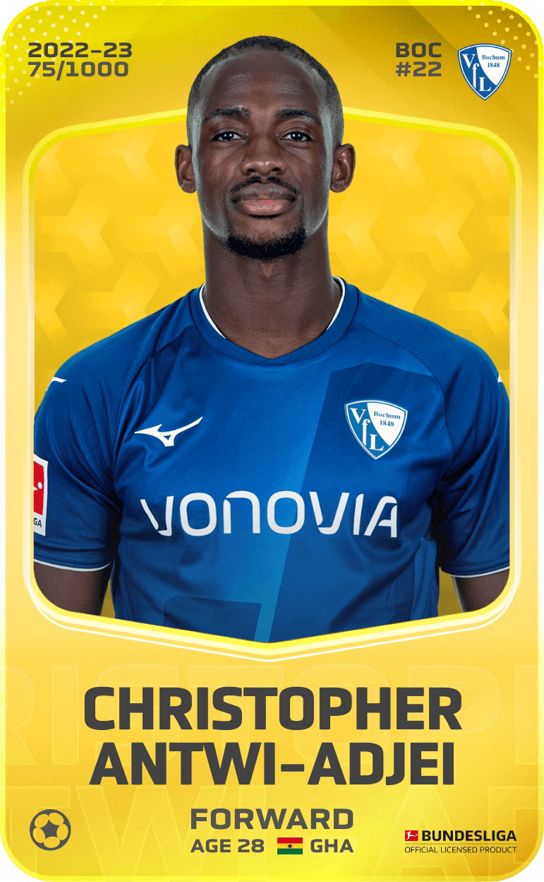 Christopher Antwi-Adjei 2022-23 • Limited 75/1000