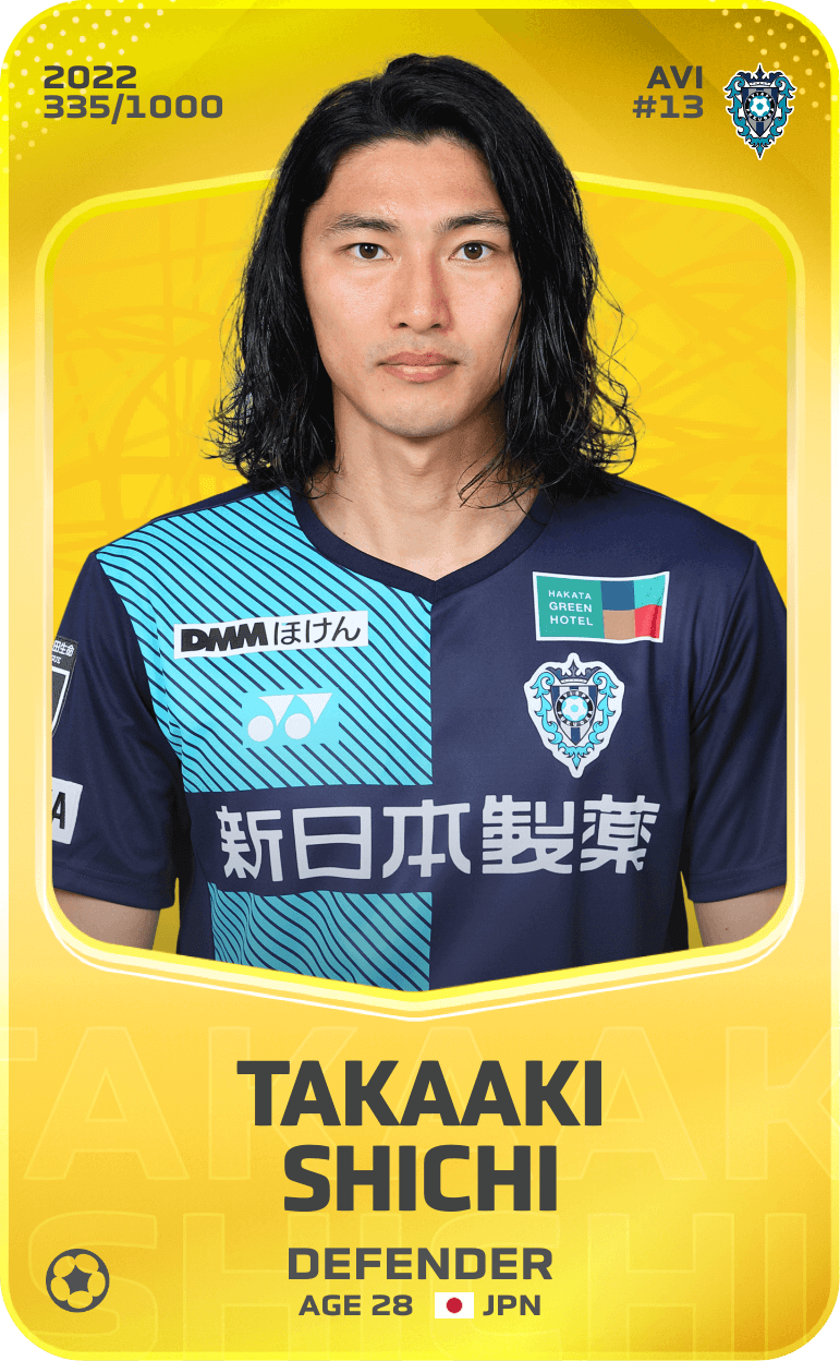 Takaaki Shichi 2022-23 • Limited 335/1000