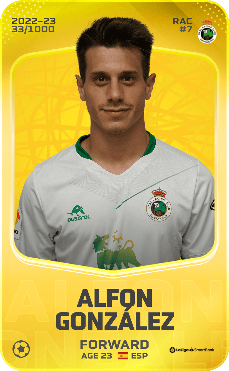 Alfon González 2022-23 • Limited 33/1000