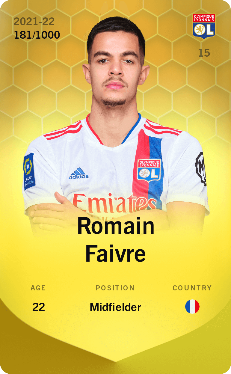 Romain Faivre 2021-22 • Limited 181/1000