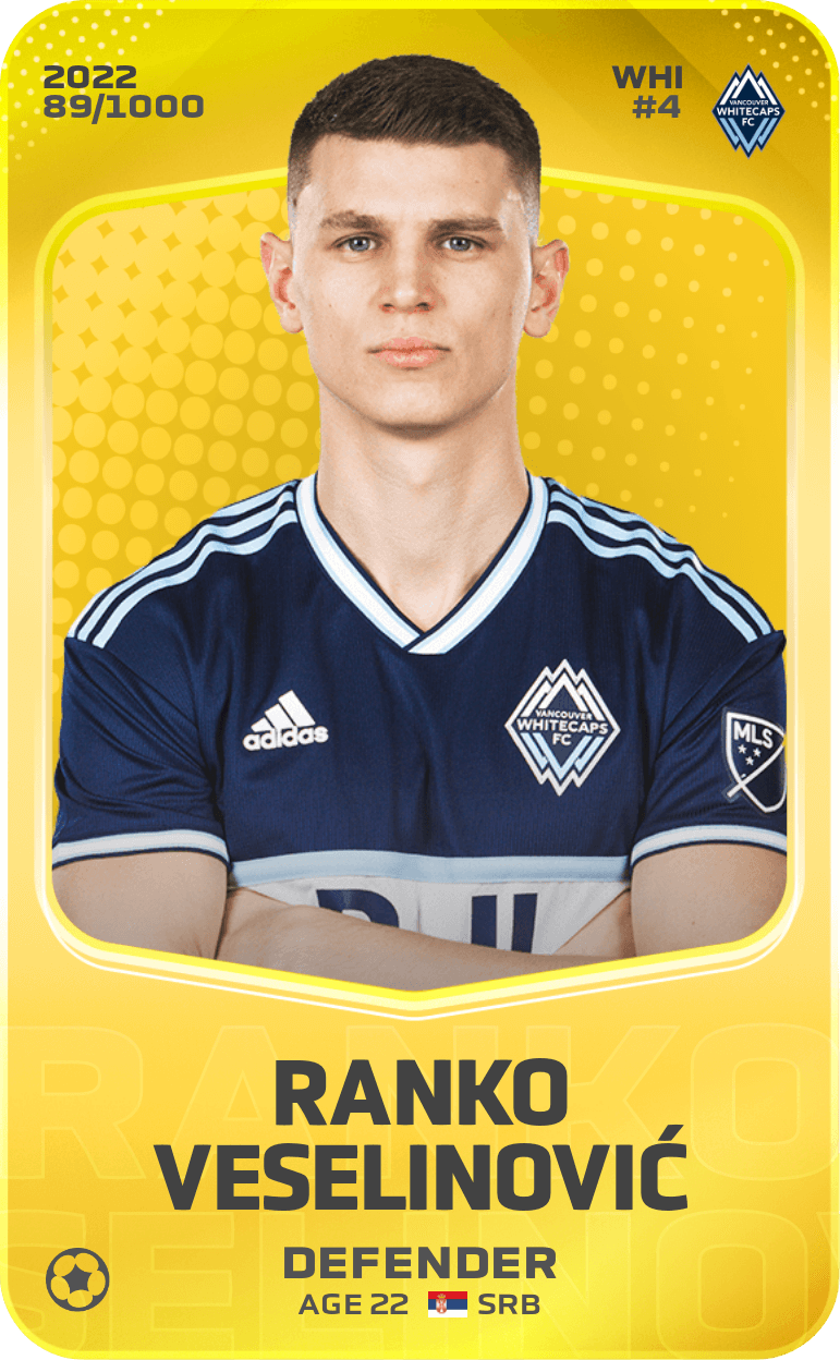 Ranko Veselinović 2022-23 • Limited 89/1000