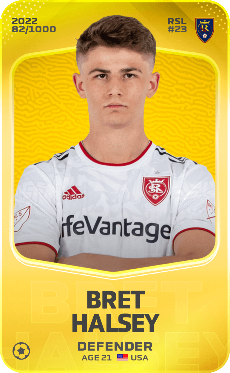 Bret Halsey 2022-23 • Limited 82/1000