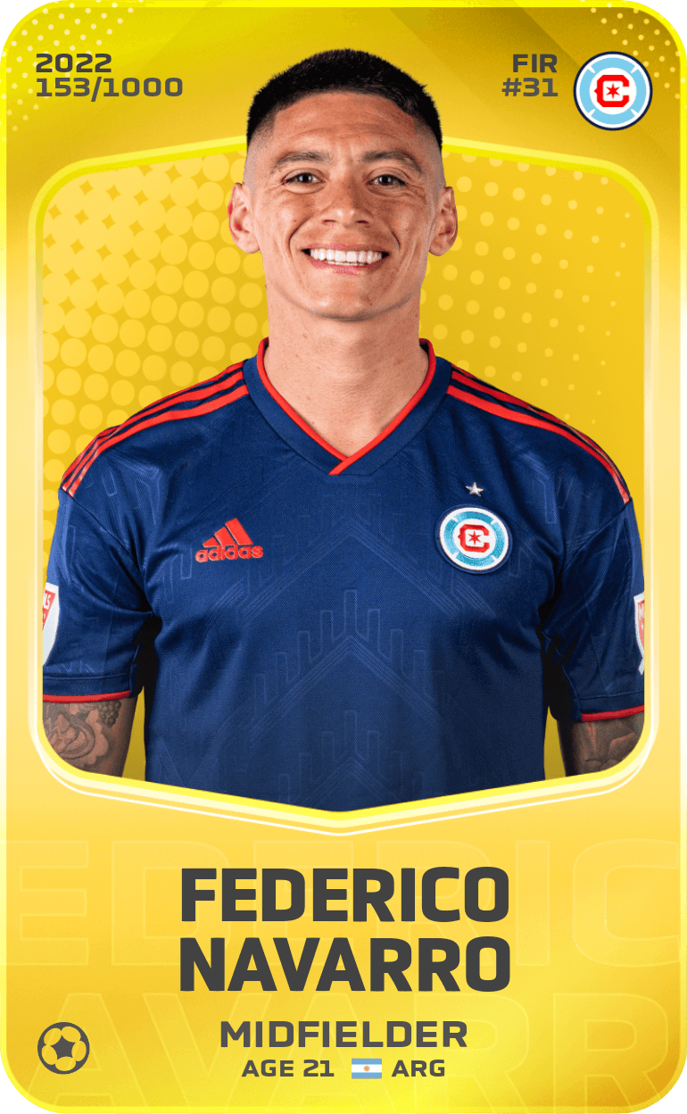 Federico Navarro 2022-23 • Limited 153/1000