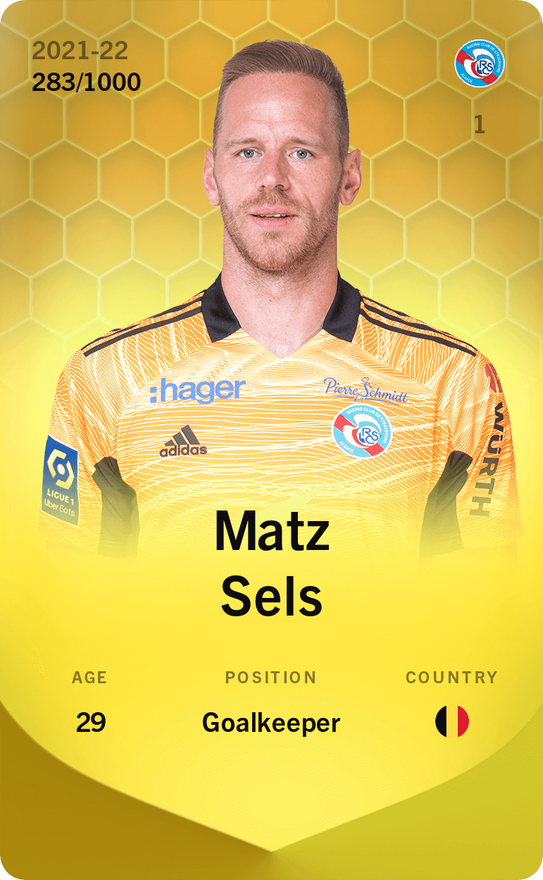 Matz Sels 2021-22 • Limited 283/1000