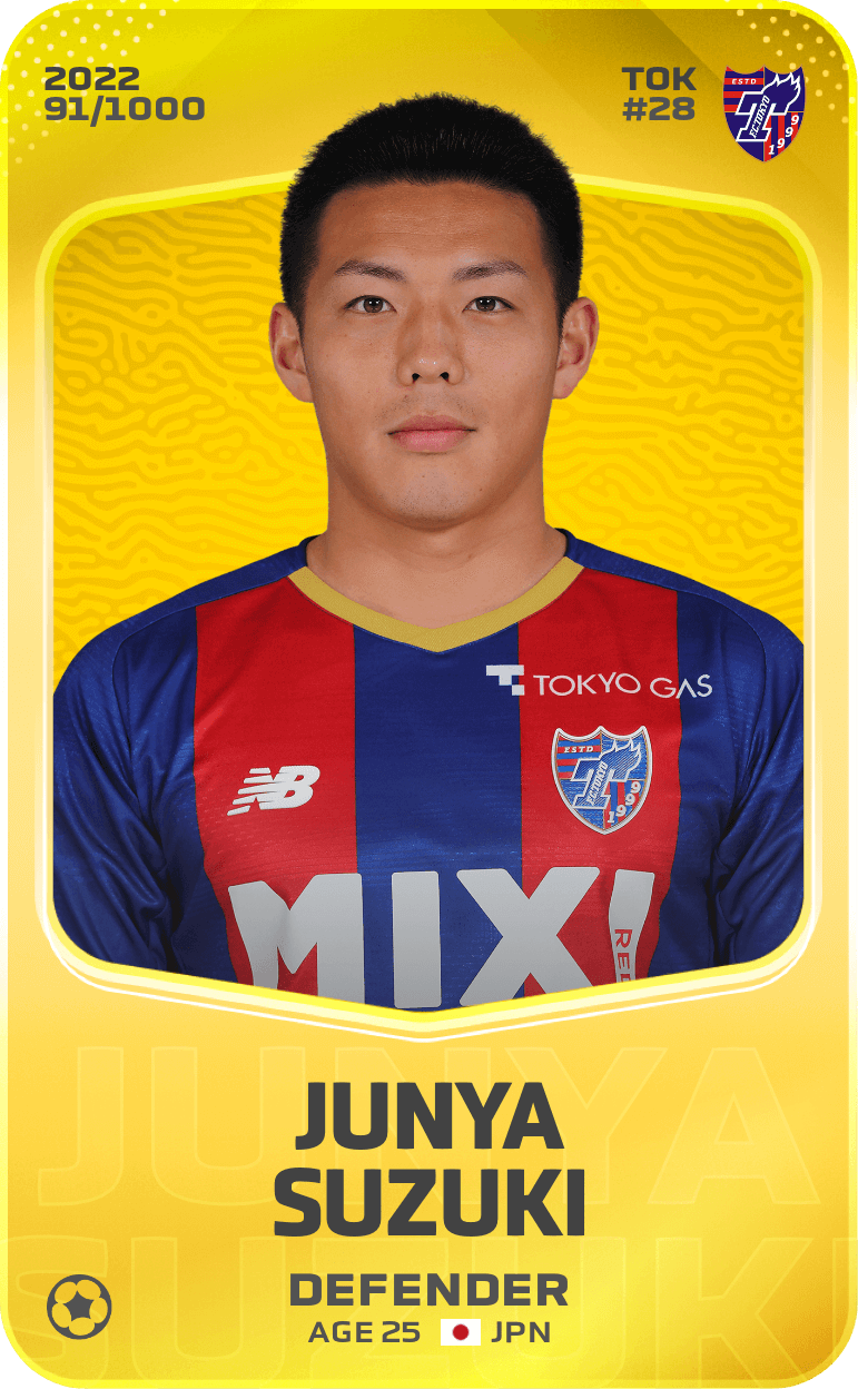 Junya Suzuki 2022-23 • Limited 91/1000