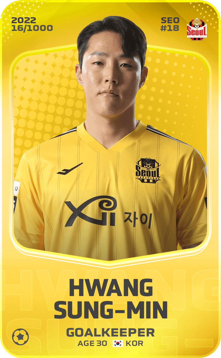 Hwang Sung-Min 2022-23 • Limited 16/1000