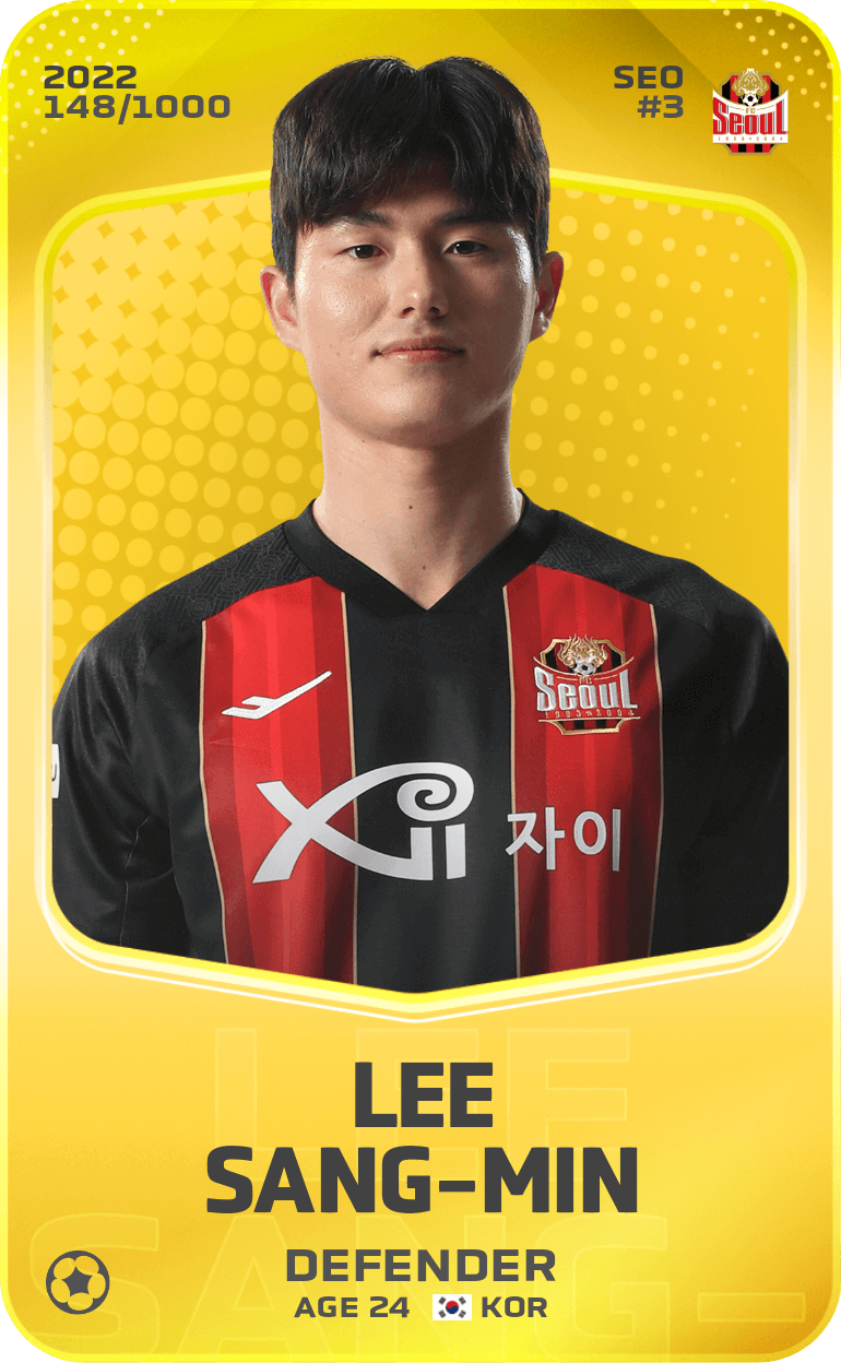 Lee Sang-Min 2022-23 • Limited 148/1000