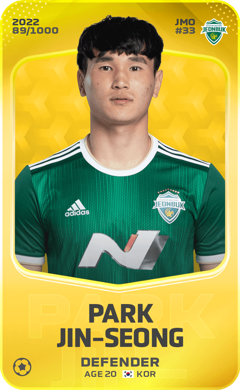 Park Jin-Seong 2022-23 • Limited 89/1000