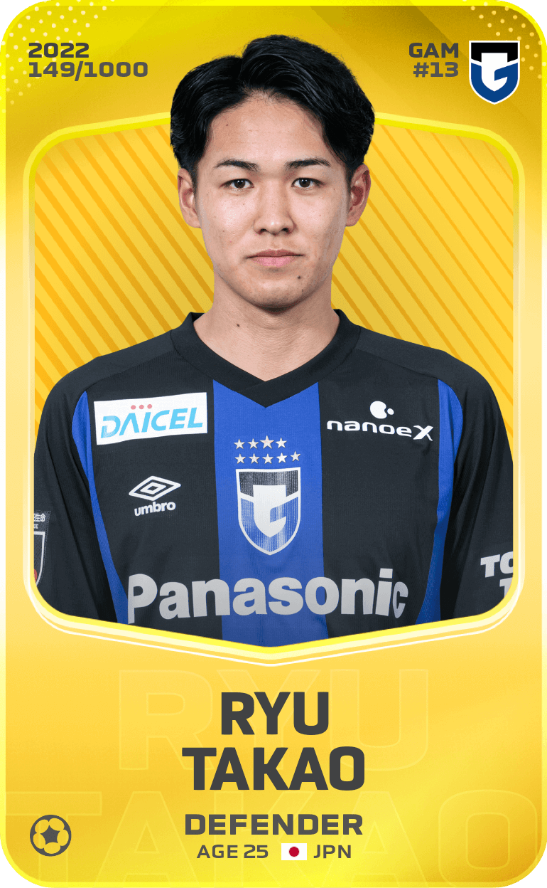 Ryu Takao 2022-23 • Limited 149/1000