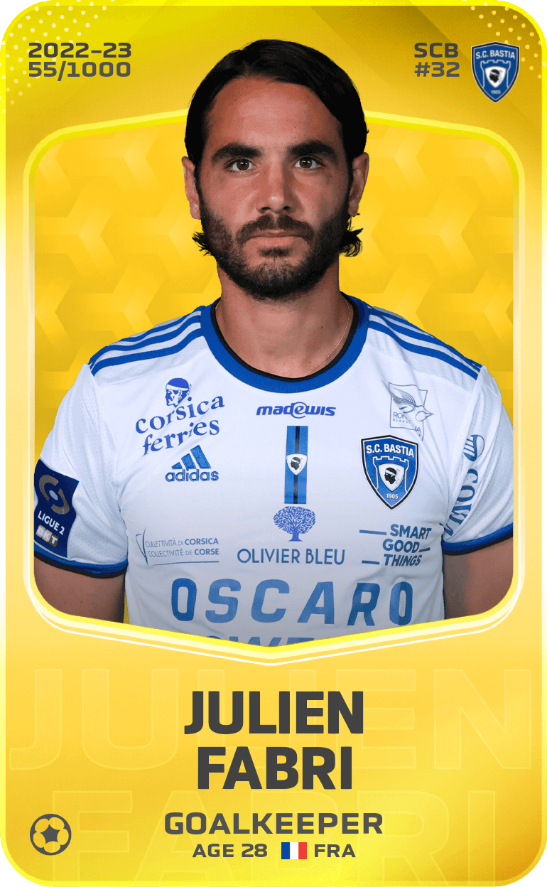 Julien Fabri 2022-23 • Limited 55/1000