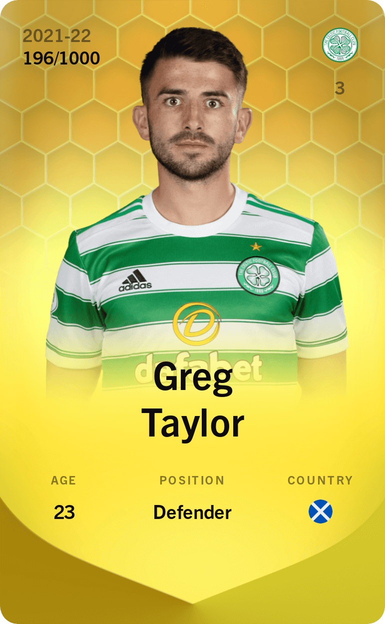 Greg Taylor 2021-22 • Limited 196/1000