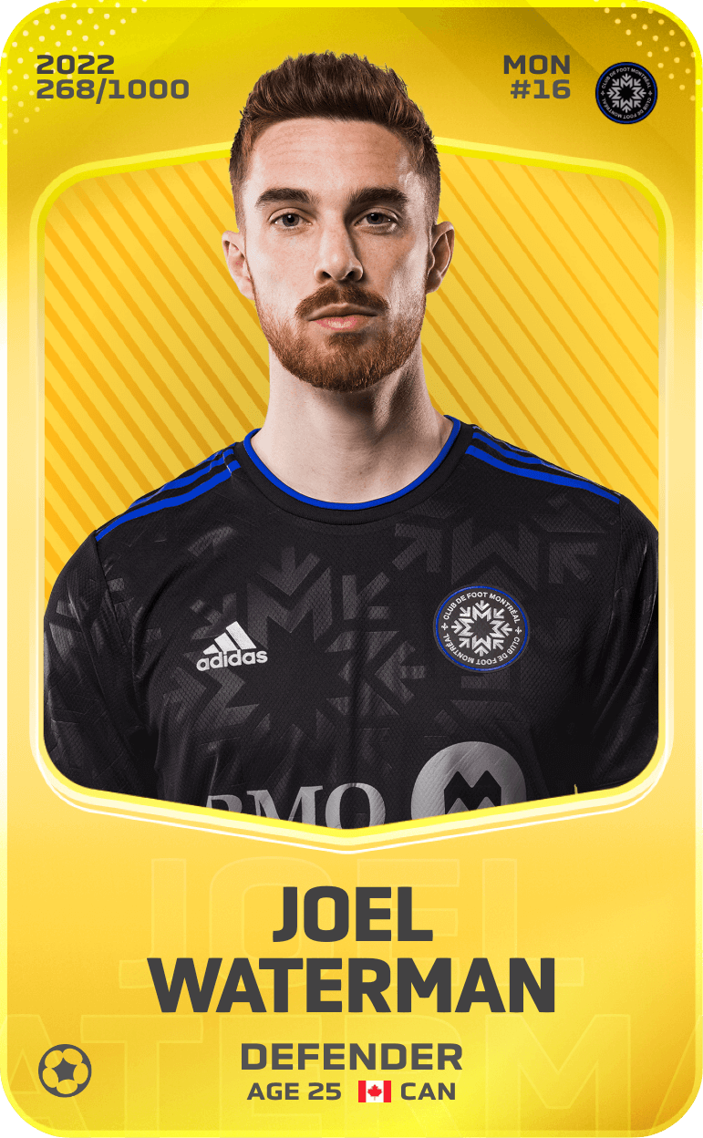 Joel Waterman 2022-23 • Limited 268/1000