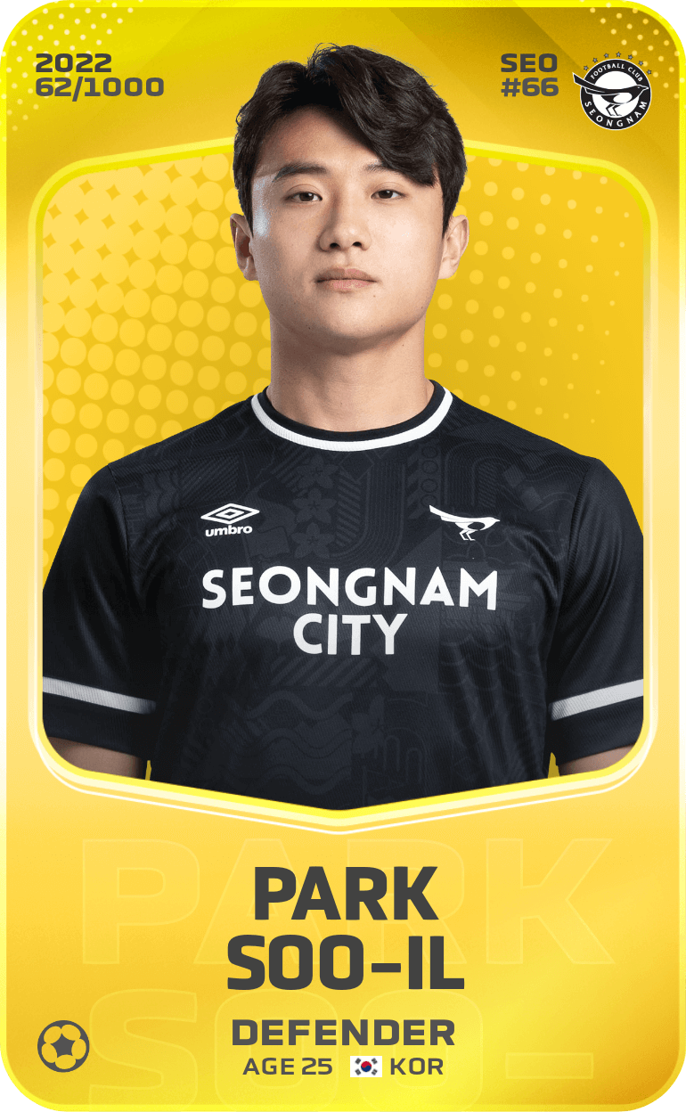 Park Soo-Il 2022-23 • Limited 62/1000